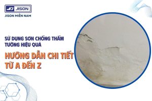 sử dụng sơn chống thấm tường hiệu quả