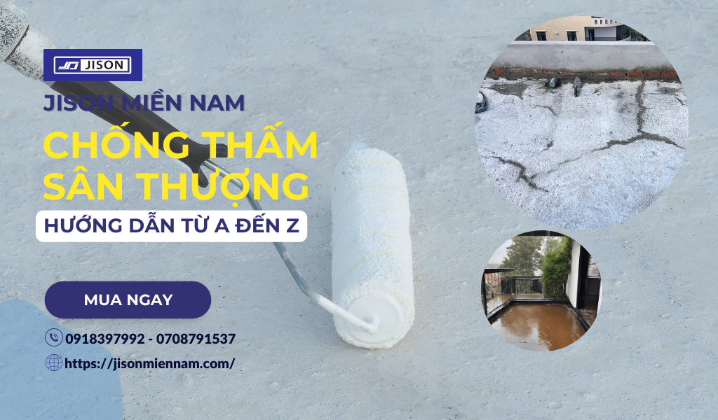 chống thấm sân thượng 
