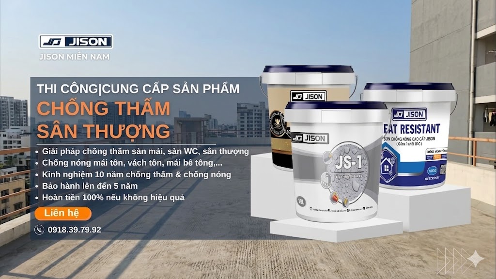 đơn vị thi công chống thấm sân thượng
