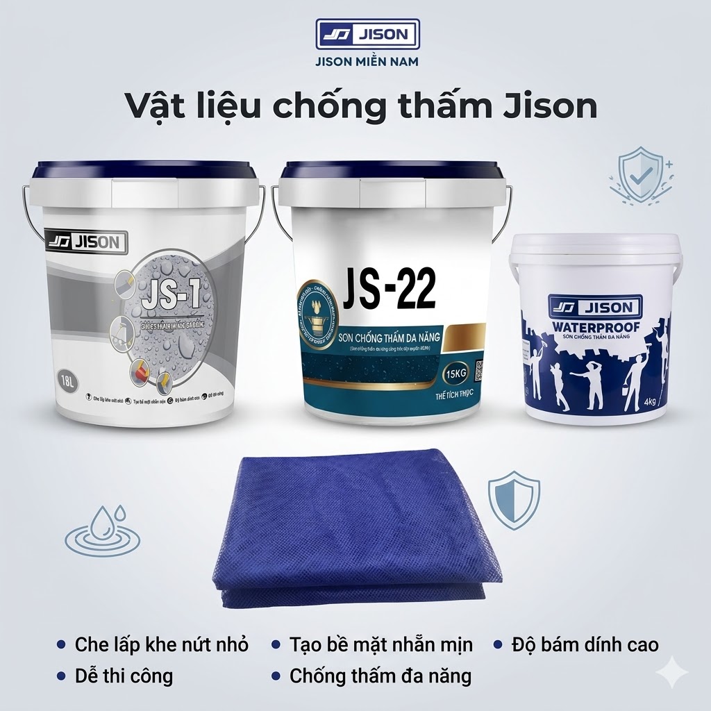 hệ vật liệu jison
