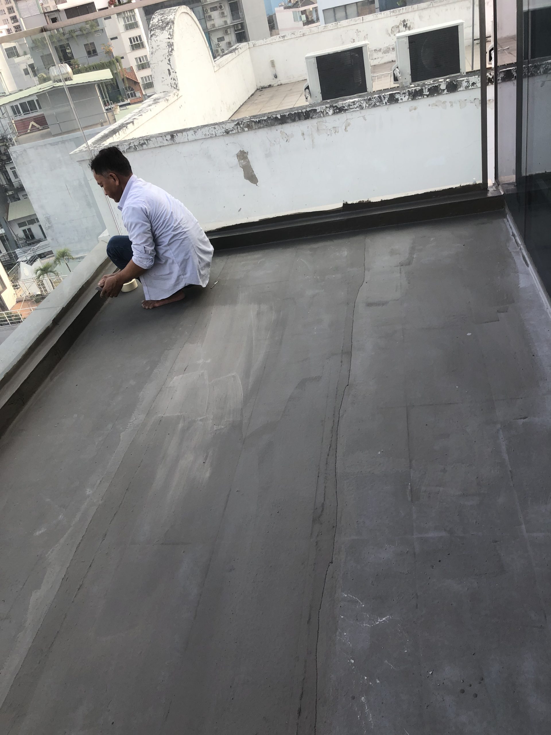 Quy trình thực hiện dịch vụ thi công chống thấm
