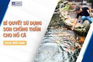 cách sử dụng sơn chống thấm hồ cá