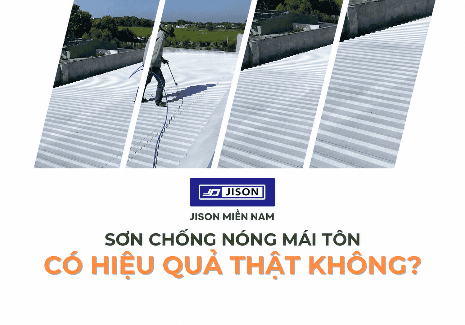 sơn chống nóng mái tôn 