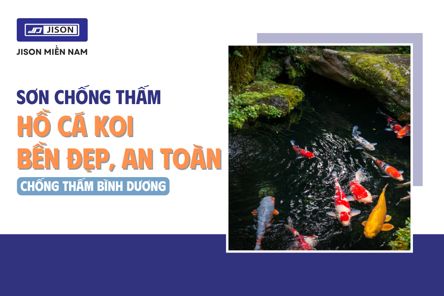 chống thấm hồ cá koi tại bình dương