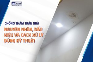chống thấm trần nhà