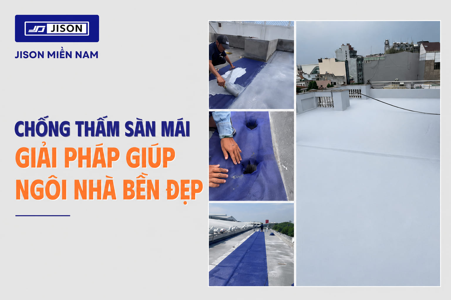 chống thấm sàn mái