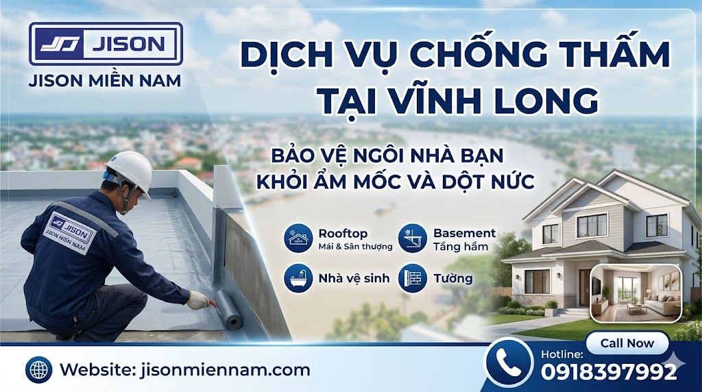 chống thấm vĩnh long