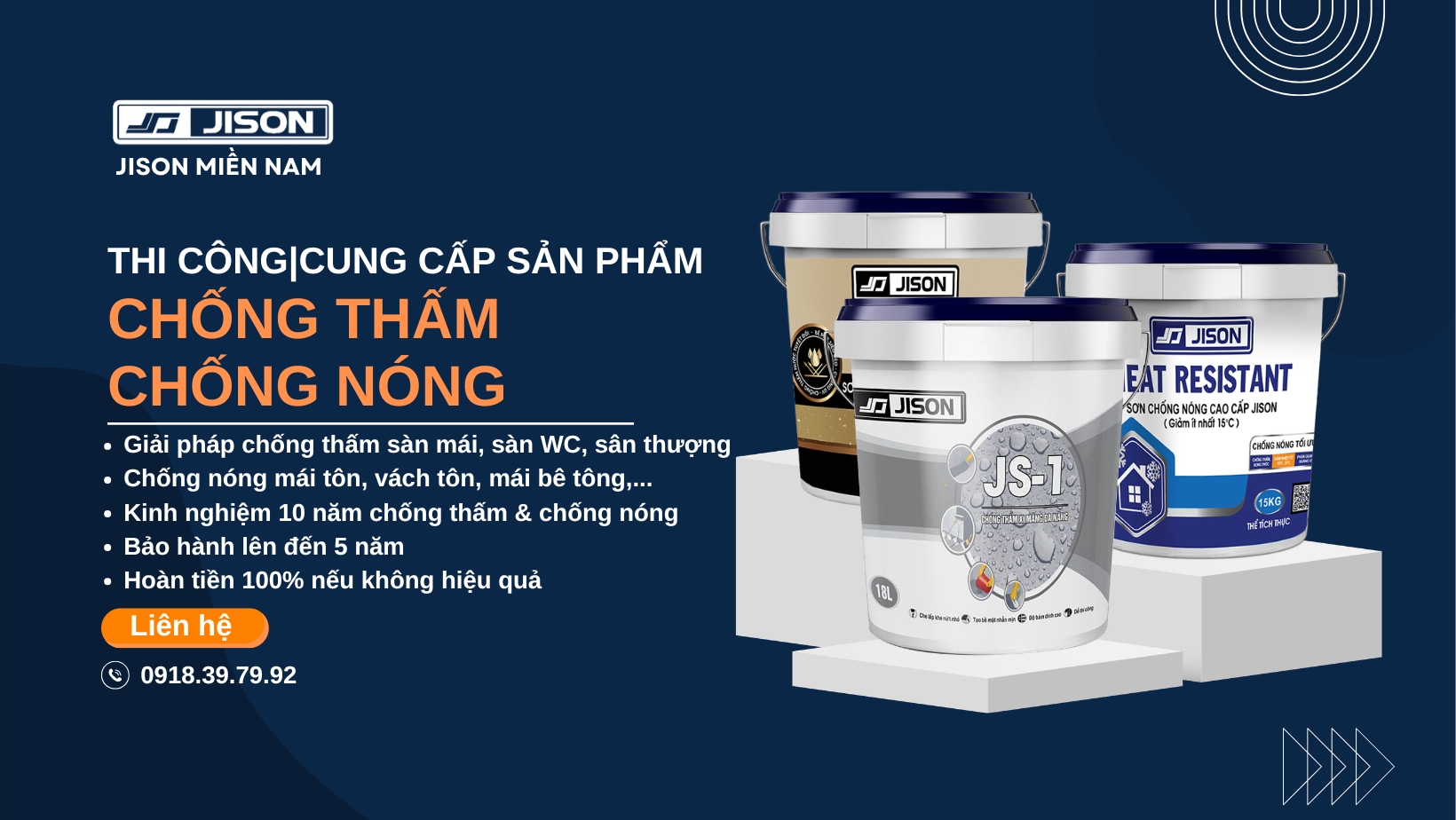 đơn vị chống thấm mái tôn 