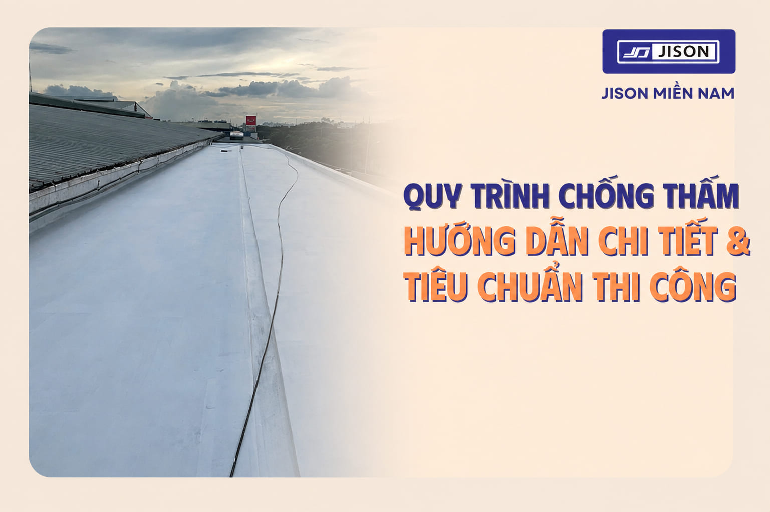 quy trình chống thấm
