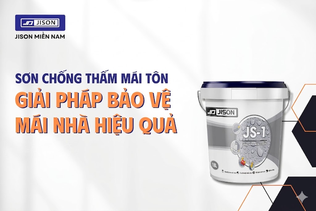 sơn chống thấm mái tôn 