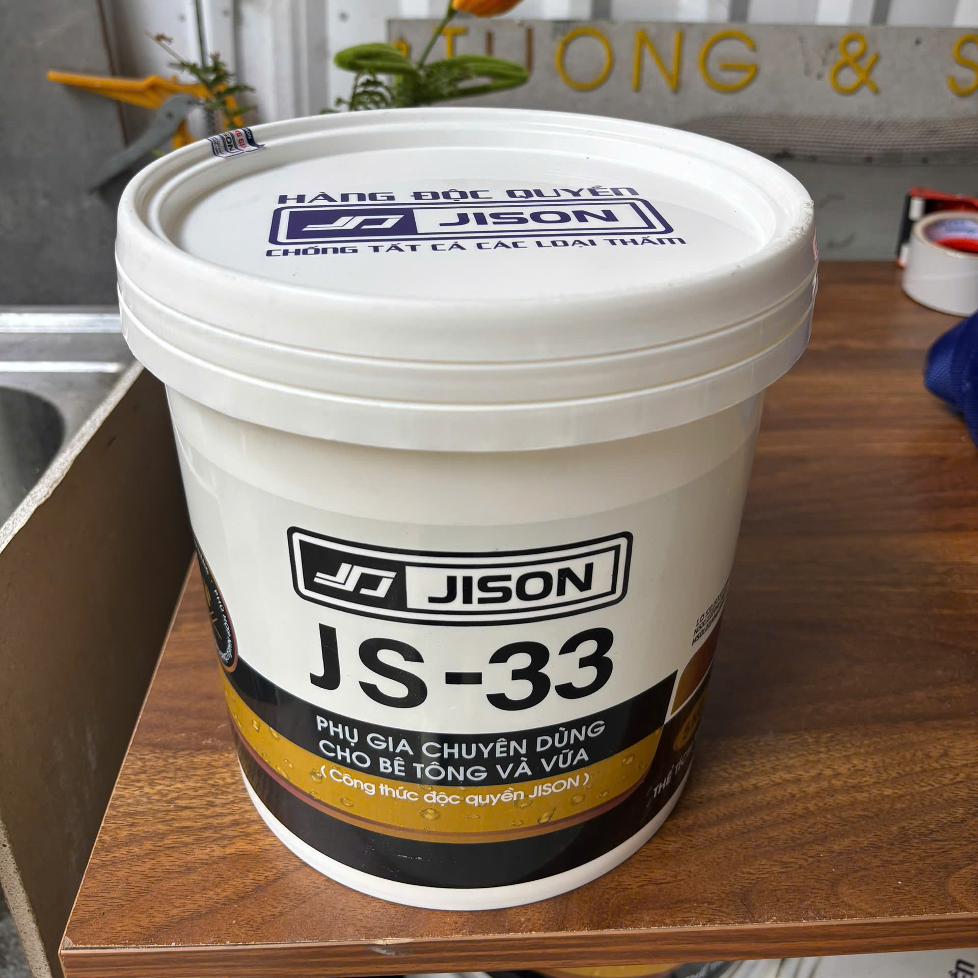 phụ gia chuyên dùng JS-33 5kg