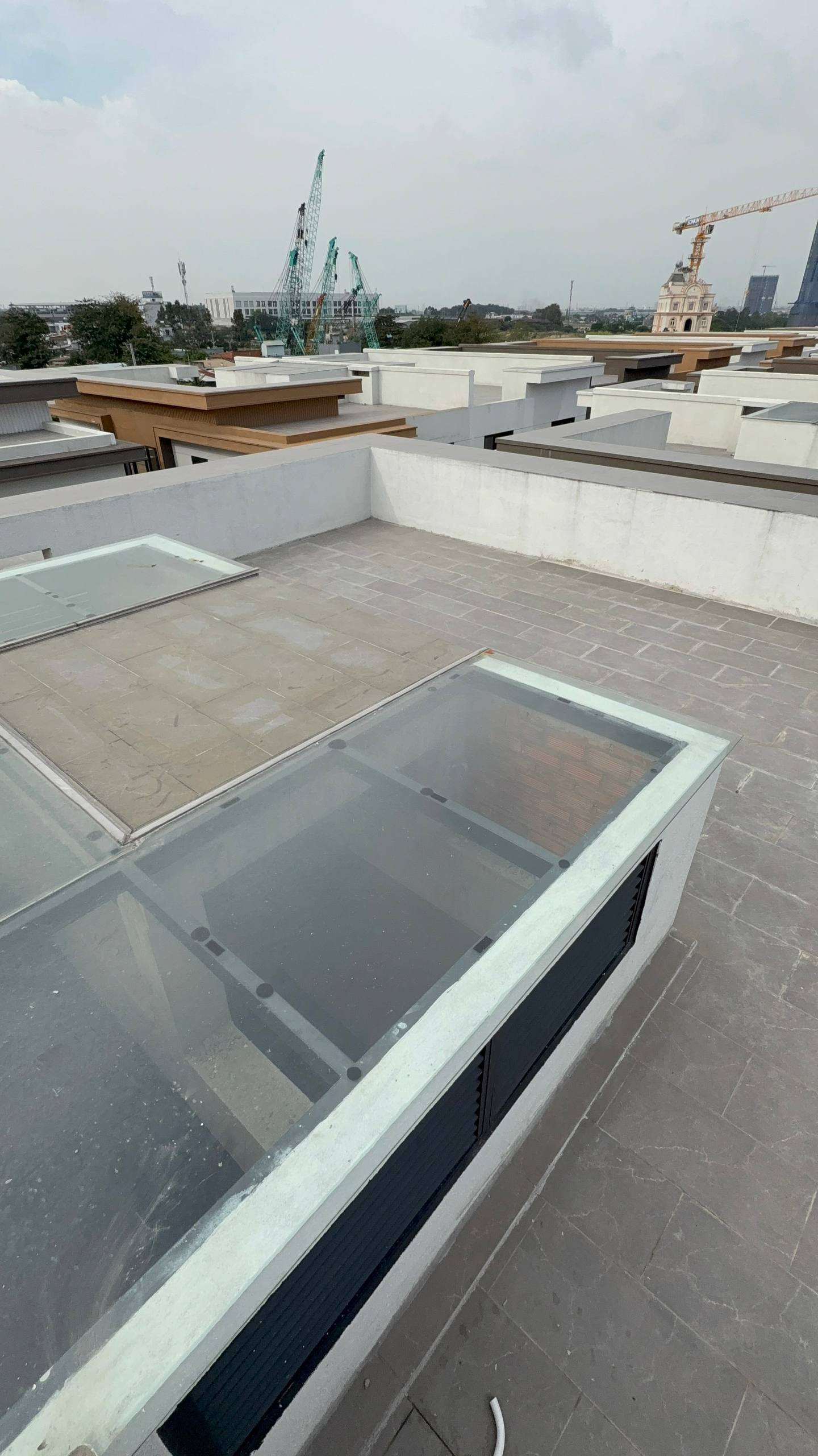 hiện trạng trước khi chống thấm