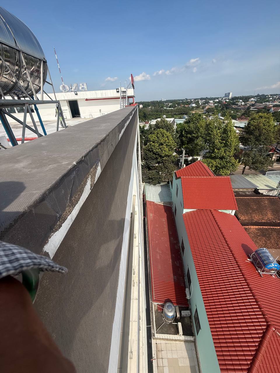 chống thấm đầu tường