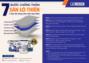 chống thấm sàn lộ thiên