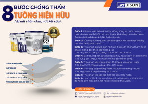 chống thấm tường hiện hữu