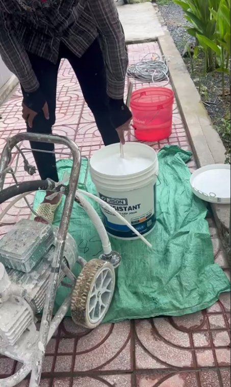 chuẩn bị vật tư