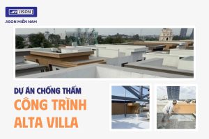 dự án chống thấm alta villa
