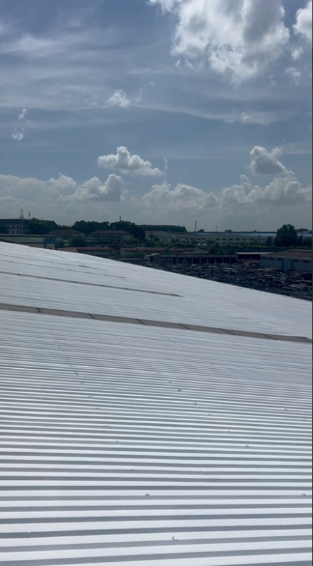 Bề mặt tôn sau khi hoàn thiện