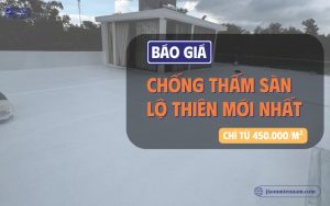 báo giá chông thấm sàn lôh thiên