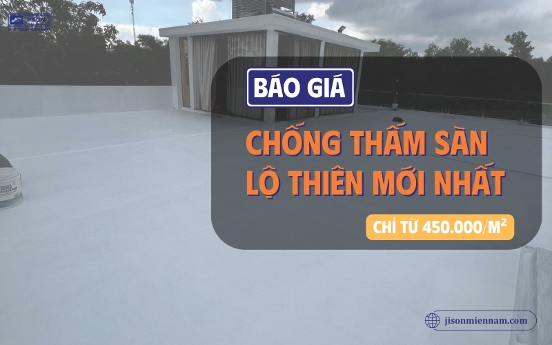 báo giá chông thấm sàn lôh thiên