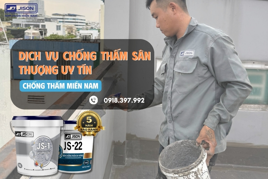 chống thấm sân thượng