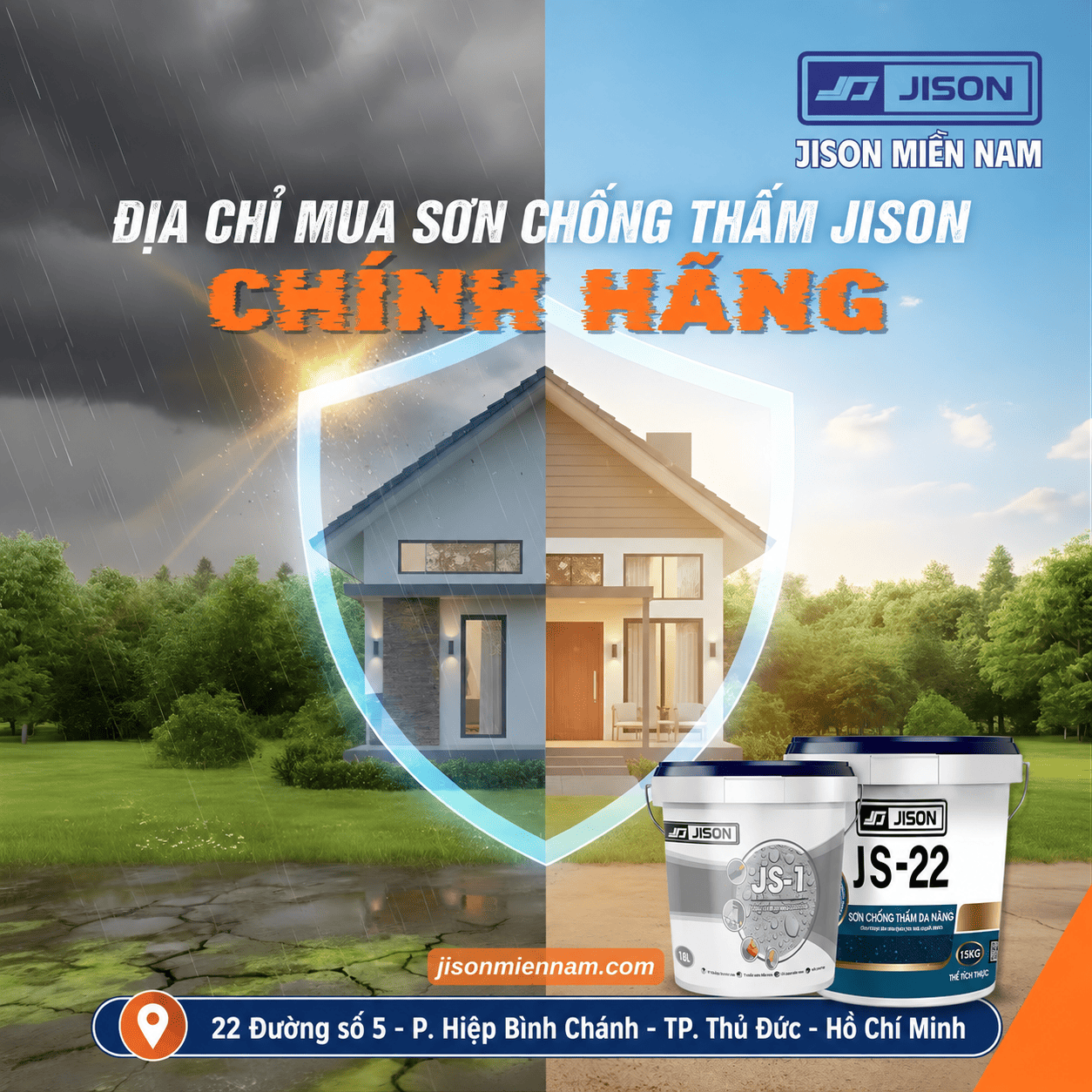 địa chỉ mua sơn chống thấm