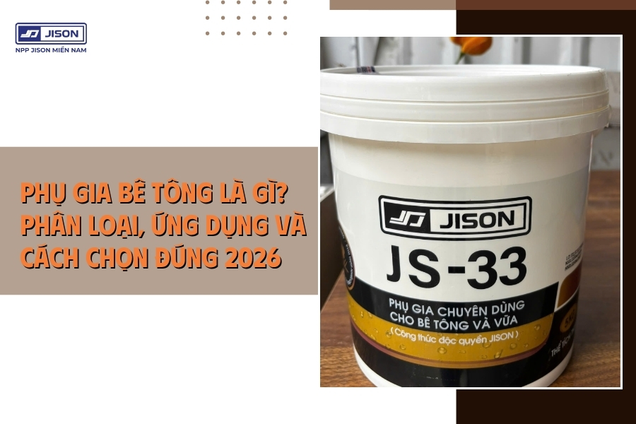 phụ gia bê tông là gì 