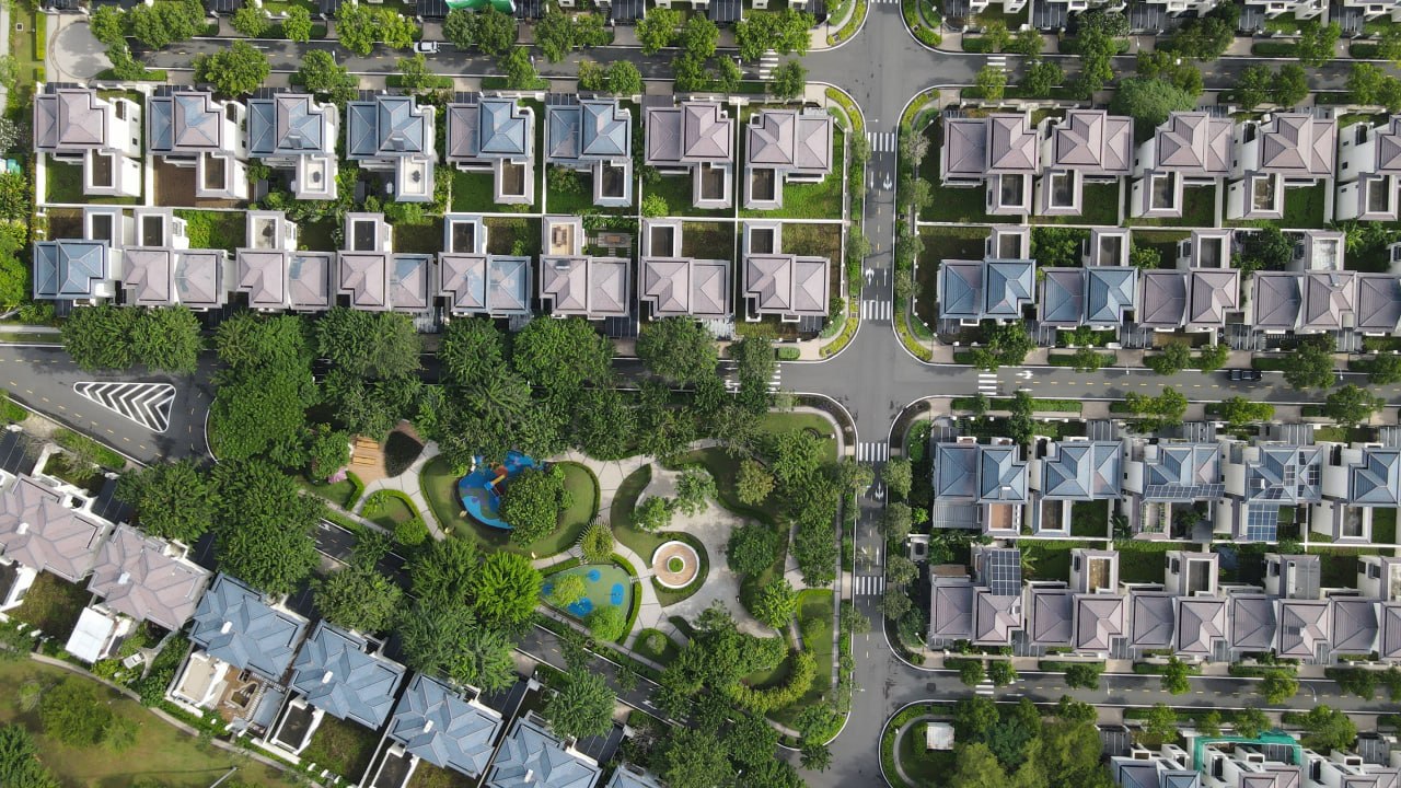 Khu đô thị Swanbay từ trên cao
