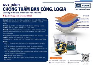 chống thấm ban công