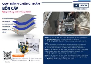 chống thấm bồn cây