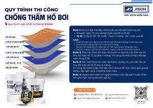 chống thấm hồ bơi