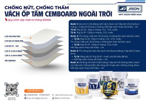 chống thấm tấm cemboard ngoài trời