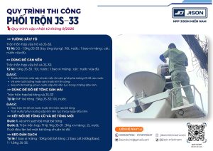 quy trình phối trộn js33